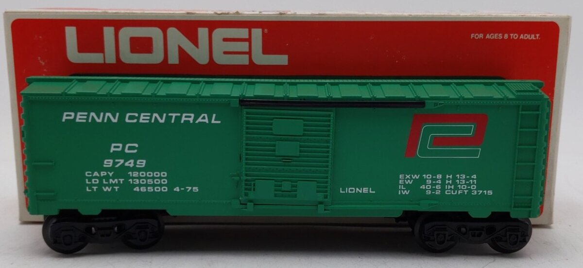 Lionel 6-9749 O Gauge Penn Central Boxcar #9749 LN/Box