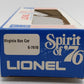 Lionel 6-7610 O Gauge State of Virginia Boxcar #7610 LN/Box