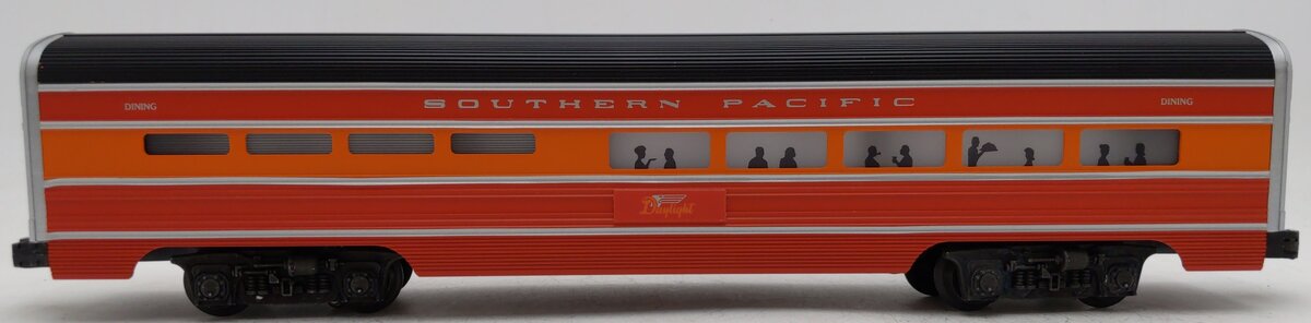 Lionel 6-7204 O Gauge Southern Pacific Daylight Aluminum Dining Car EX/Box