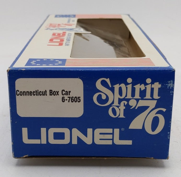 Lionel 6-7605 O Gauge Spirit of 76 State of Connecticut Boxcar #7605 LN/Box