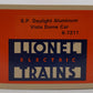 Lionel 6-7211 O Gauge Southern Pacific Daylight Aluminum Vista Dome Car EX/Box