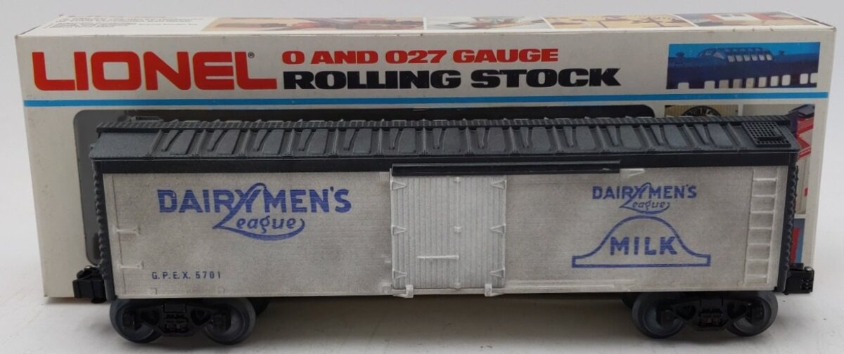 Lionel 6-5701 O Gauge Dairymen‘s League Reefer Car LN/Box