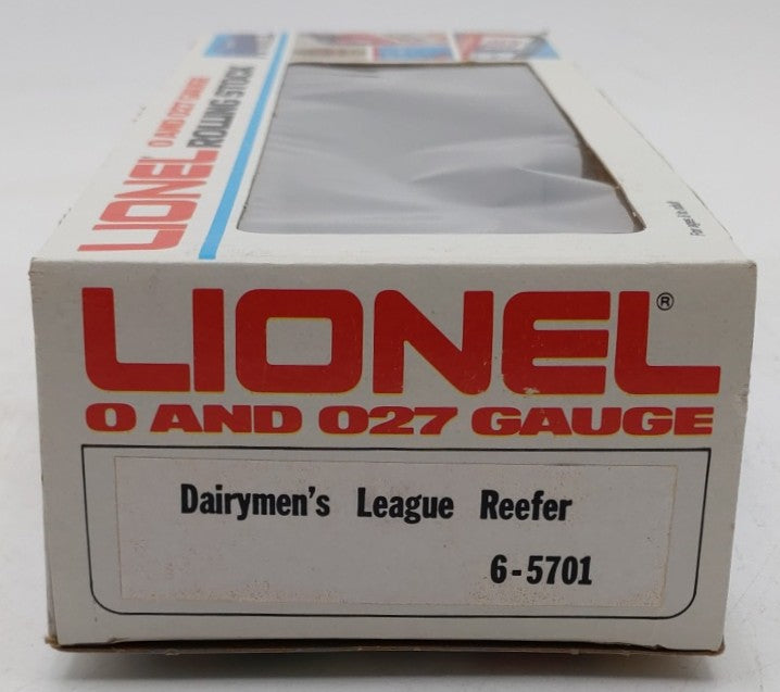 Lionel 6-5701 O Gauge Dairymen‘s League Reefer Car LN/Box