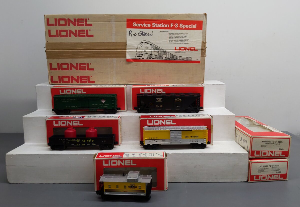 Lionel 6-1450 O Gauge Rio Grande Service Station Set EX/Box