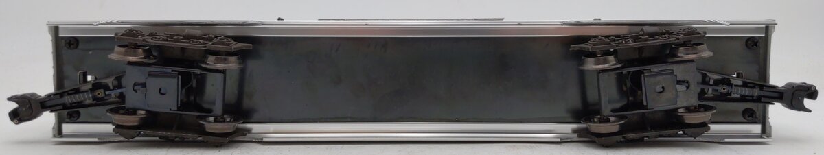 Lionel 6-9576 O Gauge Burlington "Silver Pouch" Aluminum Baggage Car EX/Box