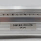 Lionel 6-9576 O Gauge Burlington "Silver Pouch" Aluminum Baggage Car EX/Box