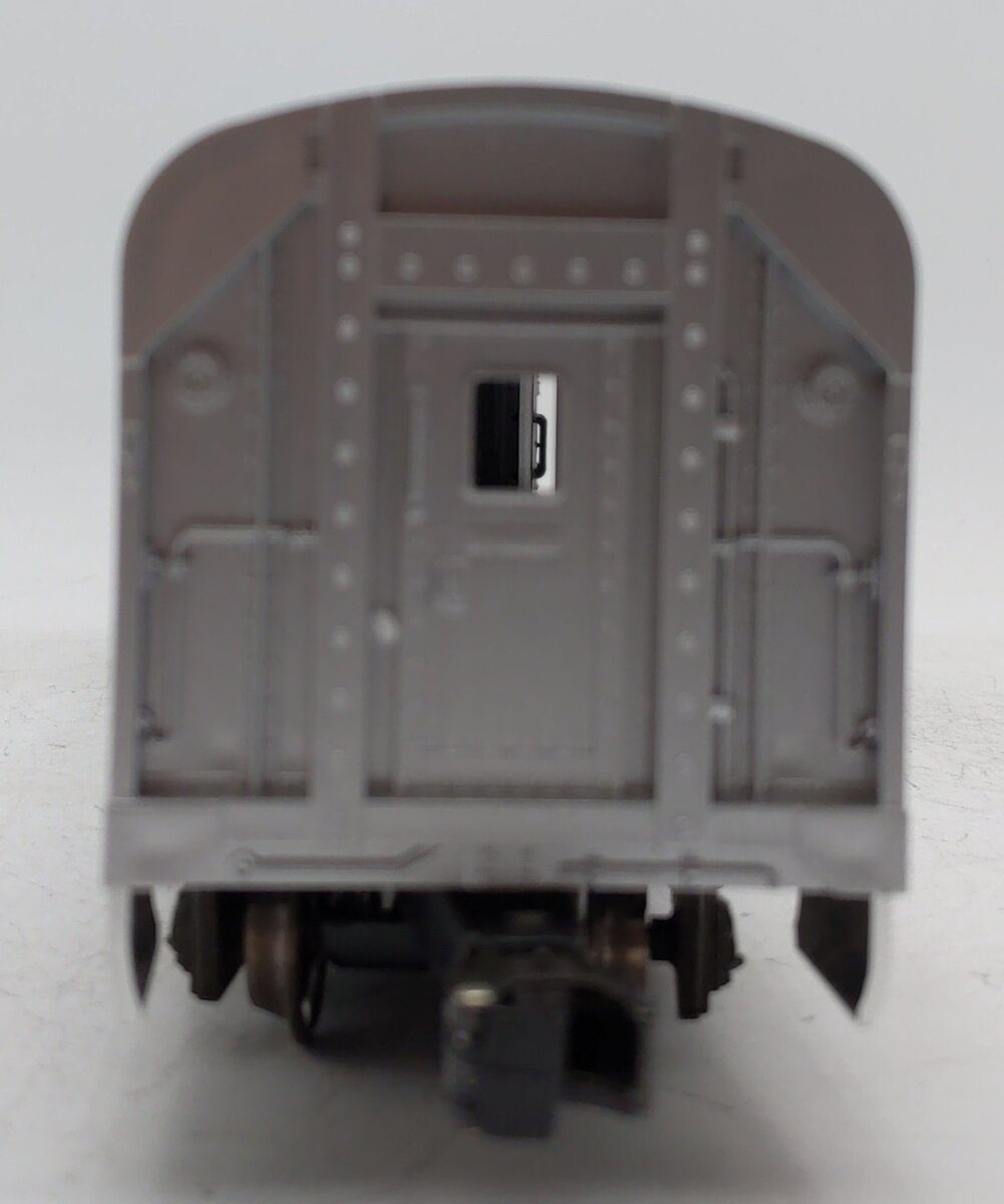 Lionel 6-9576 O Gauge Burlington "Silver Pouch" Aluminum Baggage Car EX/Box