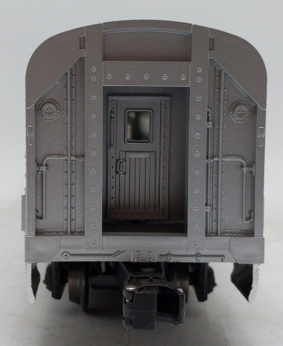 Lionel 6-9579 O Gauge Burlington "Silver Kettle" Aluminum Vista Dome Car EX/Box