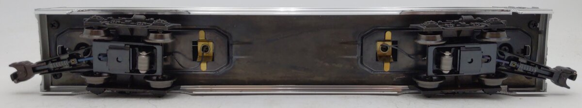 Lionel 6-9579 O Gauge Burlington "Silver Kettle" Aluminum Vista Dome Car EX/Box
