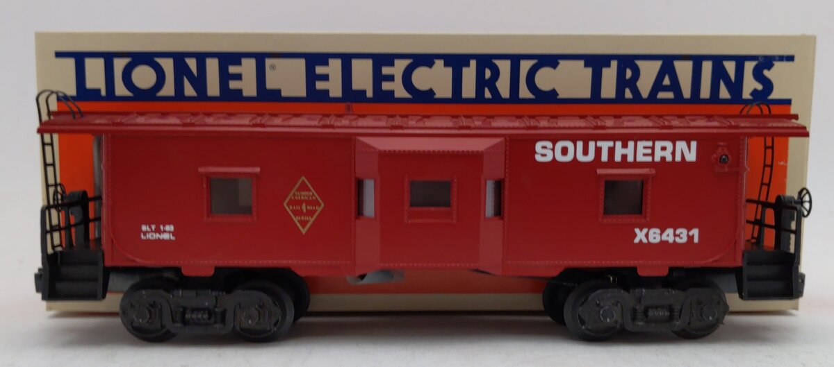 Lionel 6-6431 O Southern "Famous American Railroad" Bay Window Caboose #X6431 EX/Box