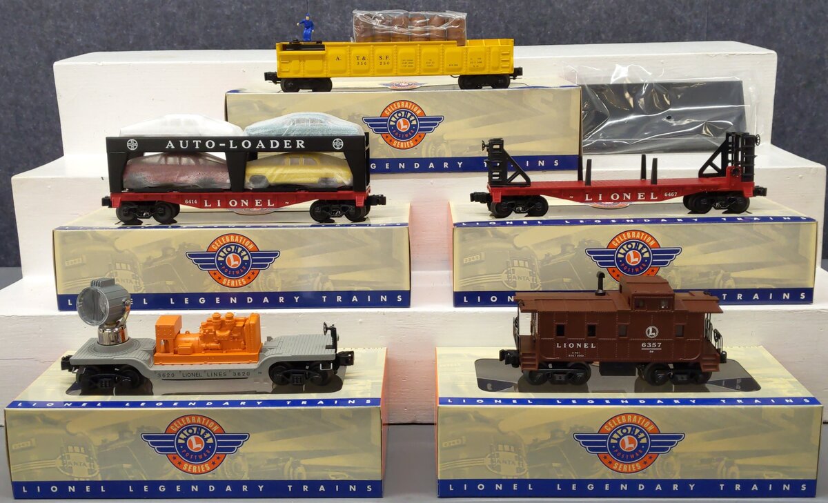 Lionel 6-31711 O Gauge PWC Wabash Freight Train Set w/o AB Locomotives #1563W LN/Box