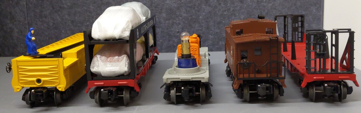 Lionel 6-31711 O Gauge PWC Wabash Freight Train Set w/o AB Locomotives #1563W LN/Box