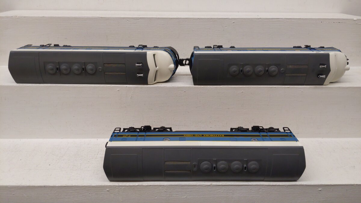 Lionel 6-31752 O Gauge PWC Baltimore & Ohio Diesel Set #2369W VG