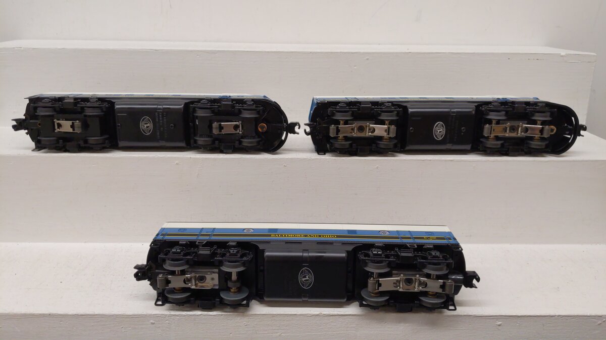 Lionel 6-31752 O Gauge PWC Baltimore & Ohio Diesel Set #2369W VG