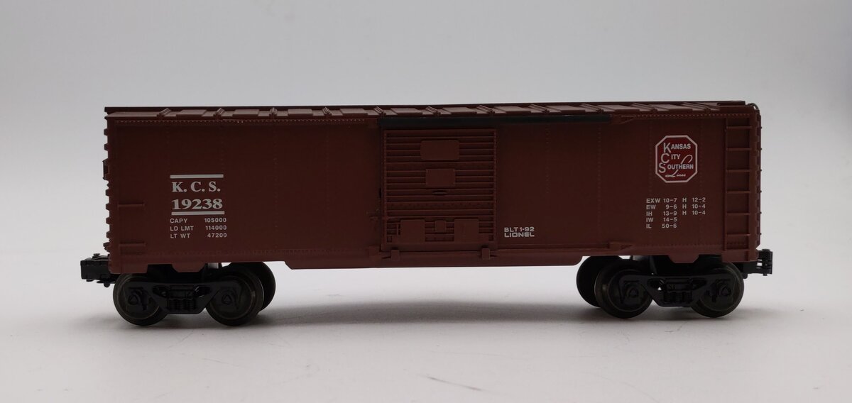 Lionel 6-19238 O Gauge Kansas City Southern Boxcar NIB
