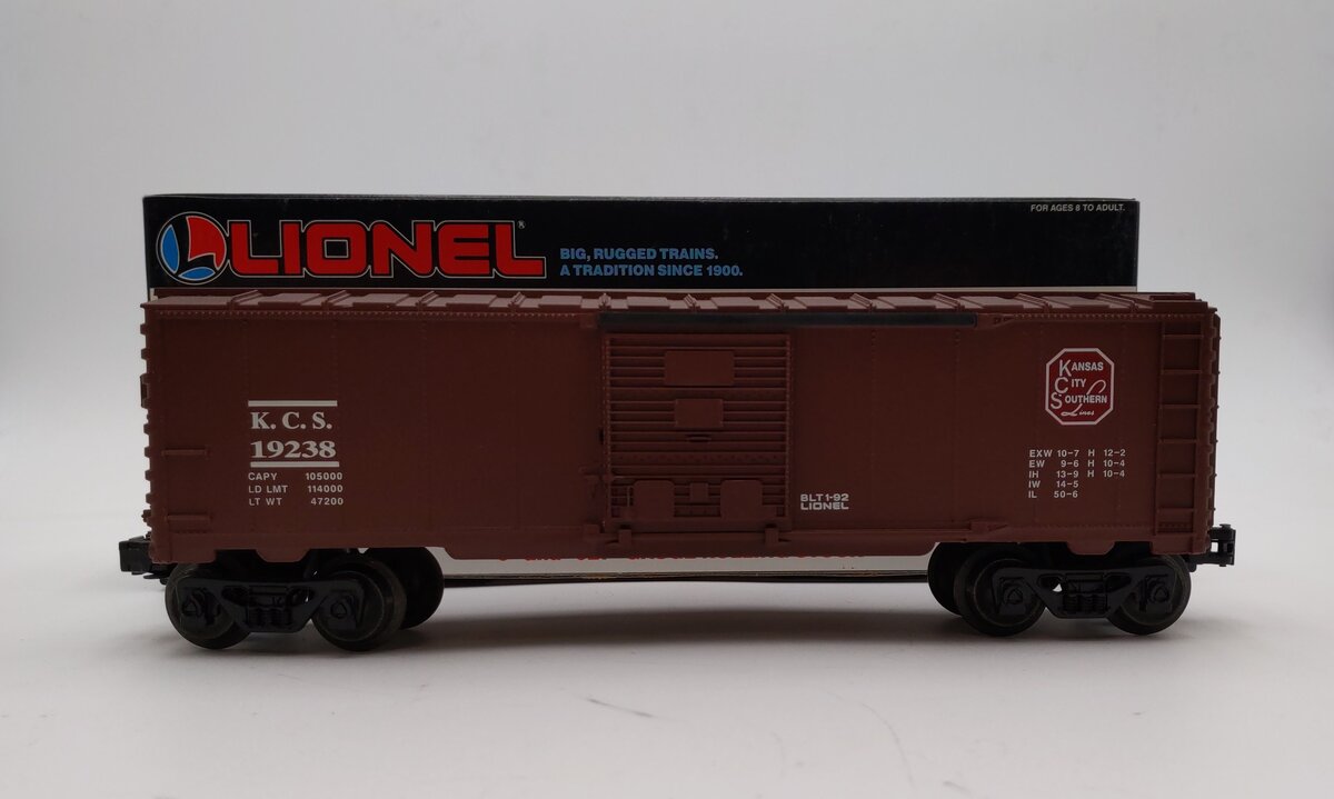 Lionel 6-19238 O Gauge Kansas City Southern Boxcar NIB