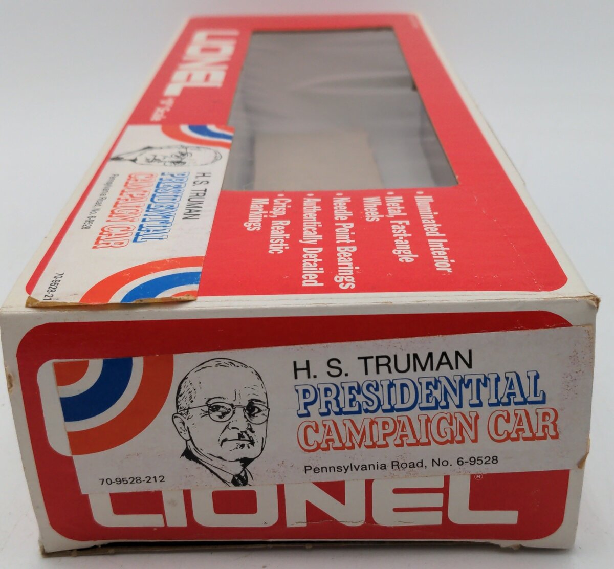 Lionel 6-9528 O Gauge Pennsylvania President Truman Campaign Car EX/Box