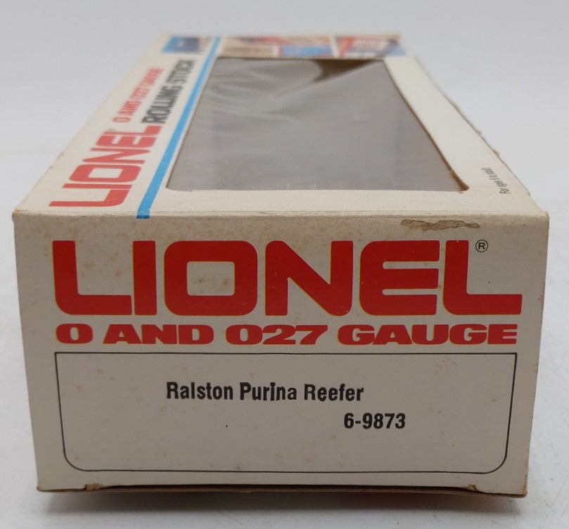 Lionel 6-9873 O Gauge Ralston Purina Billboard Reefer Car #9873 EX/Box
