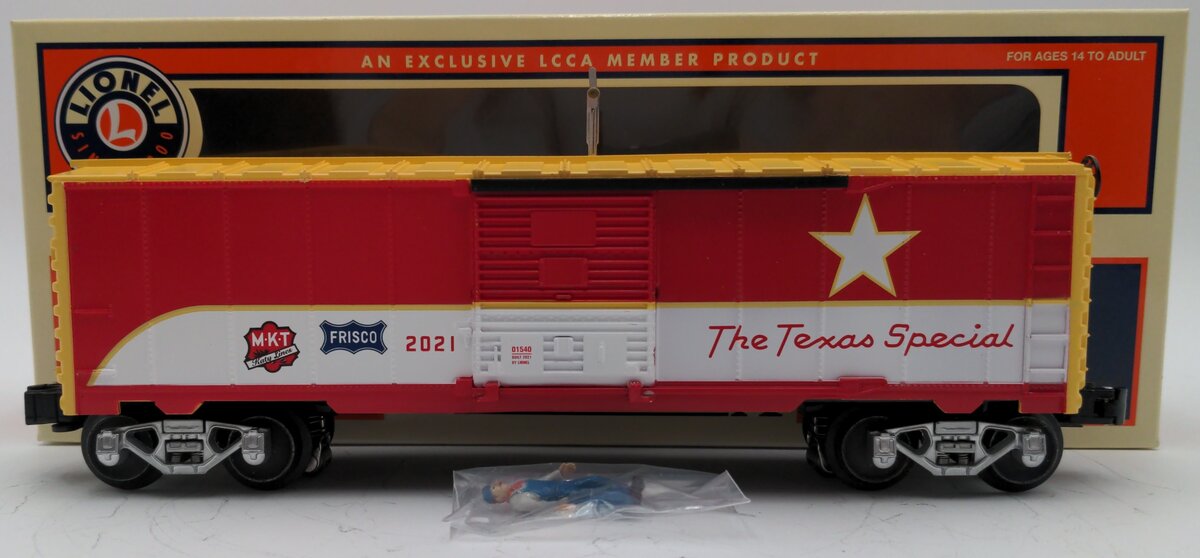 Lionel 2101540 O LCCA Texas Special Walking Brakeman #2021 LN/Box