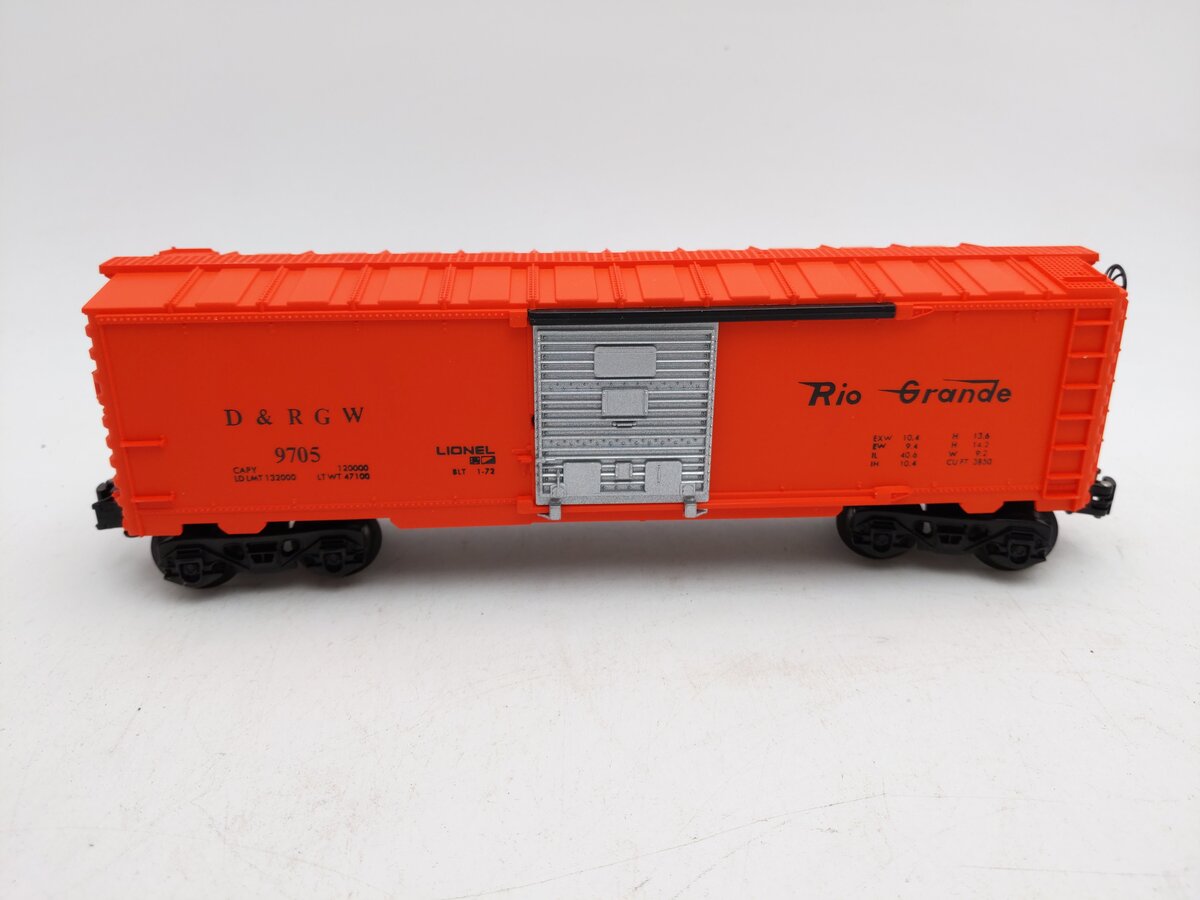 Lionel 6-9705 O Gauge Denver & Rio Grande Western Box Car LN/Box
