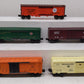 Lionel O Assorted Freight Cars 6-9882, 6-9788, 6-39204, 6-9863 & 6-19283 [5] EX