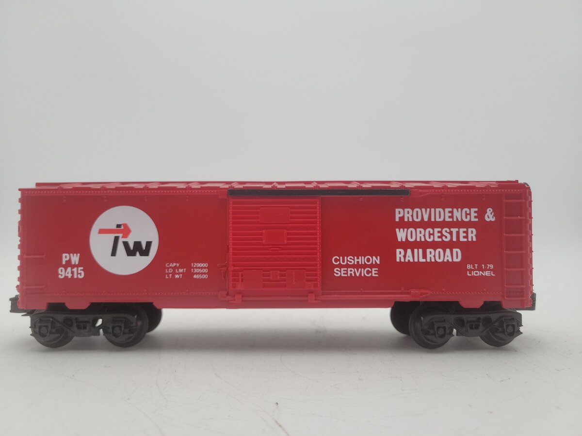Lionel 6-9415 O Gauge Providence & Worcester Boxcar EX