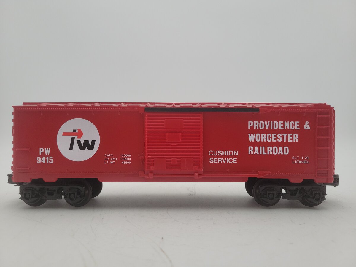 Lionel 6-9415 O Gauge Providence & Worcester Boxcar EX
