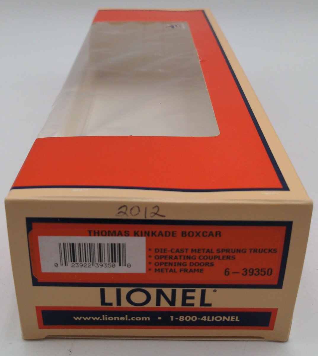 Lionel 6-39350 O Thomas Kinkade All Aboard Christmas Boxcar EX/Box