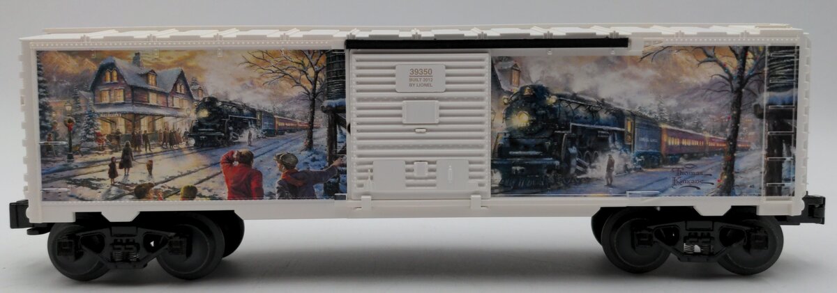 Lionel 6-39350 O Thomas Kinkade All Aboard Christmas Boxcar EX/Box