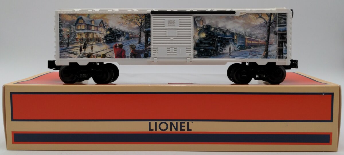 Lionel 6-39350 O Thomas Kinkade All Aboard Christmas Boxcar EX/Box