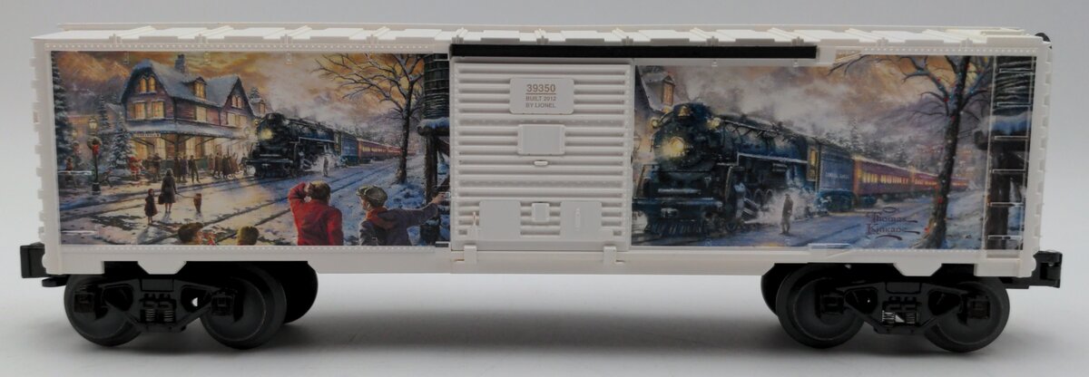 Lionel 6-39350 O Thomas Kinkade All Aboard Christmas Boxcar EX/Box