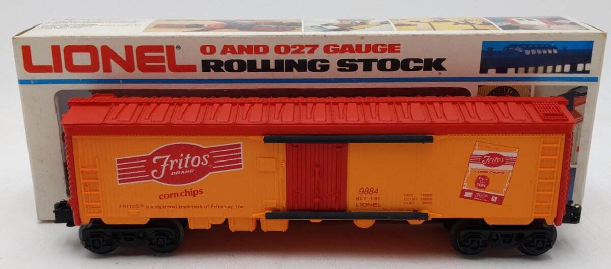Lionel 6-9884 O Gauge Fritos Billboard Reefer Car LN/Box
