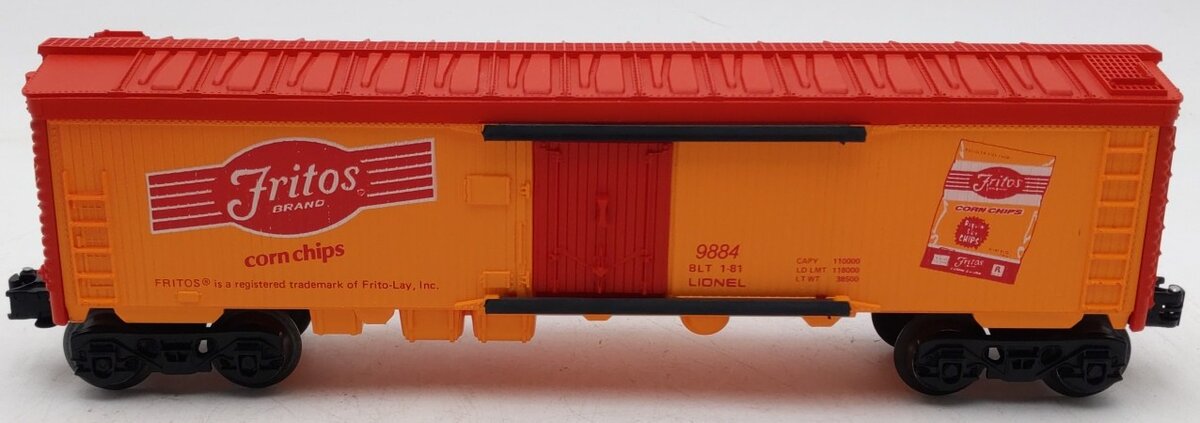 Lionel 6-9884 O Gauge Fritos Billboard Reefer Car LN/Box