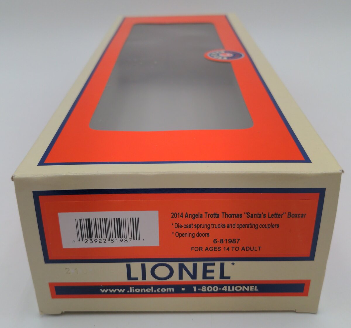 Lionel 6-81987 O Gauge Angela Trotta Thomas 