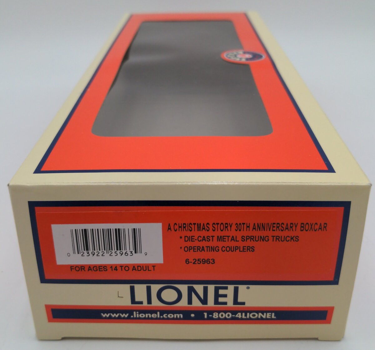 Lionel 6-25963 O Christmas Story 30th Anniversary Boxcar LN/Box