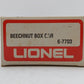 Lionel 6-7703 O Gauge Beechnut Billboard Reefer Car #7703 EX/Box