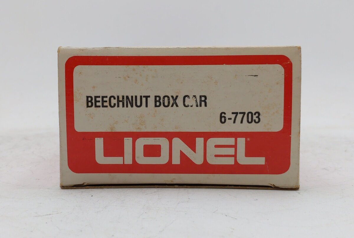 Lionel 6-7703 O Gauge Beechnut Billboard Reefer Car #7703 EX/Box
