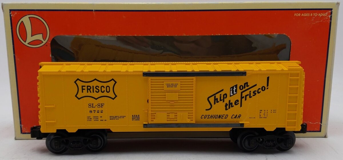 Lionel 6-29266 O Gauge Frisco 6565 Boxcar #8722 LN/Box