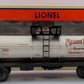 Lionel 6-29604 O Meadow Brook Molasses Single Dome Tank Car #29604 EX/Box
