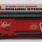 Lionel 6-9871 O Gauge Carling Black Label Beer Billboard Reefer Car LN/Box