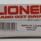 Lionel 6-16104 O Gauge Santa Fe 2-Dome Tank Car #16104 EX/Box