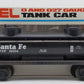 Lionel 6-16104 O Gauge Santa Fe 2-Dome Tank Car #16104 EX/Box