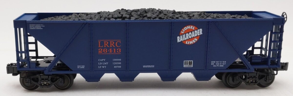 Lionel 6-26413 Lionel Railroader Club 2008 4-Bay Hopper Car #26413 LN/Box