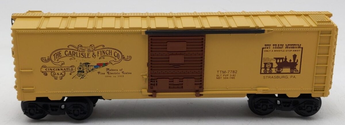 Lionel 6-7782 TCA Carlisle & Finch Museum Boxcar EX/Box