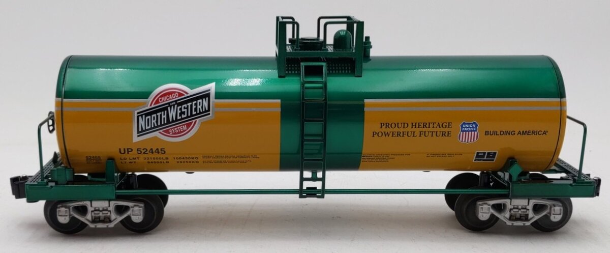 Lionel 6-52455 O Gauge LCCA CNW Heritage Unibody Tank Car #52445 NIB