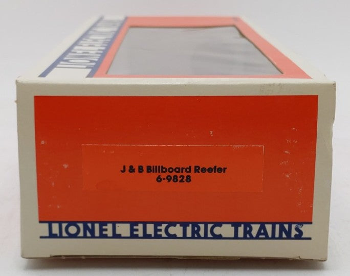 Lionel 6-9828 O Gauge Justerini and Brooks Scotch Billboard Reefer Car EX/Box