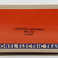 Lionel 6-9484 O Gauge Lionel 85th Anniversary Boxcar EX/Box