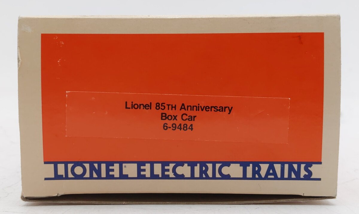 Lionel 6-9484 O Gauge Lionel 85th Anniversary Boxcar EX/Box