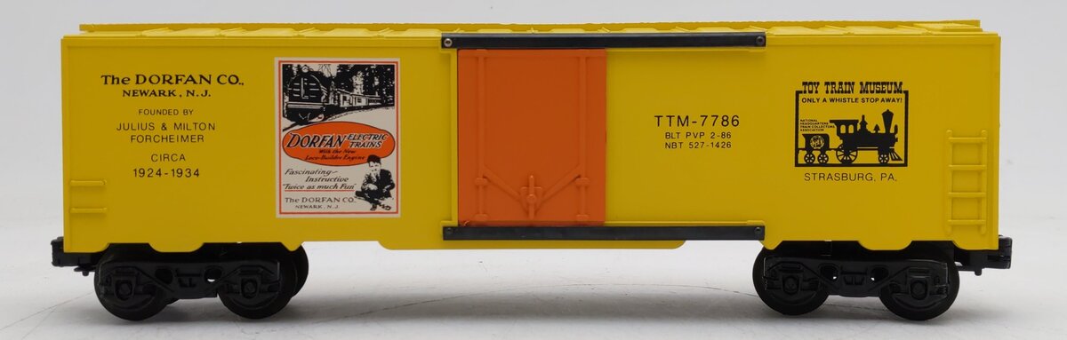Lionel 6-7786 TCA Dorfan Museum Boxcar EX