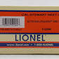 Lionel 6-52569 O Gauge Butter Rum Lifesavers Tank Car LN/Box